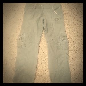Olive Green Cargo Pants
